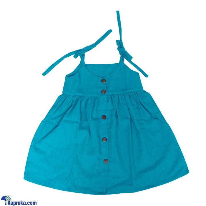 Blue  Linen Dress           Online at Kapruka | Product# clothing05147