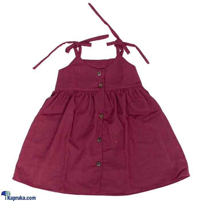 Maroon  Linen Dress           Online at Kapruka | Product# clothing05148