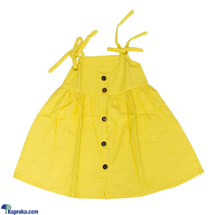 Yellow  Linnen Dress Online at Kapruka | Product# clothing05150