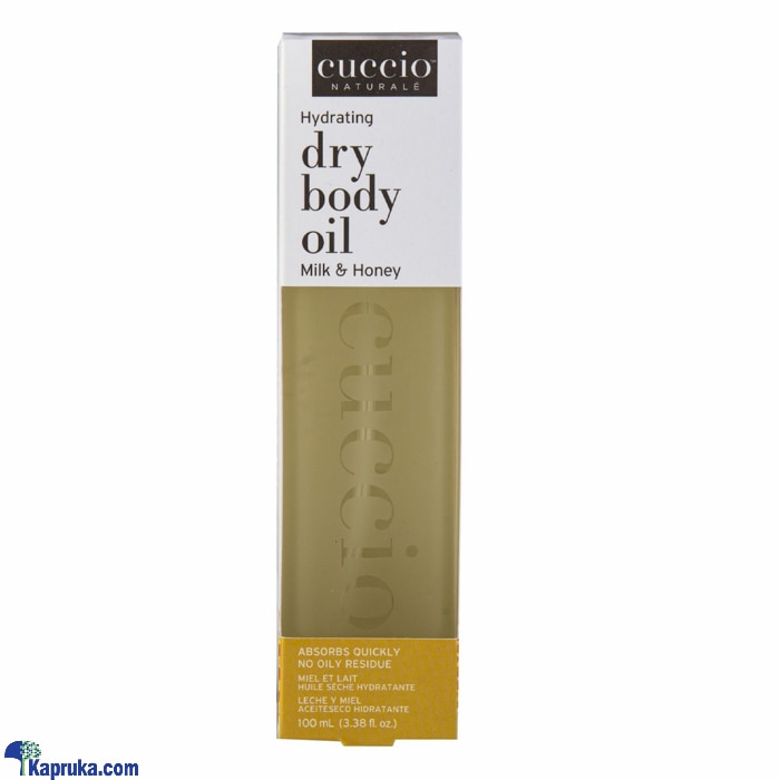 Cuccio Hydrating Dry Body Oil 100ml (3.38oz) Milk And Honey Online at Kapruka | Product# cosmetics00902