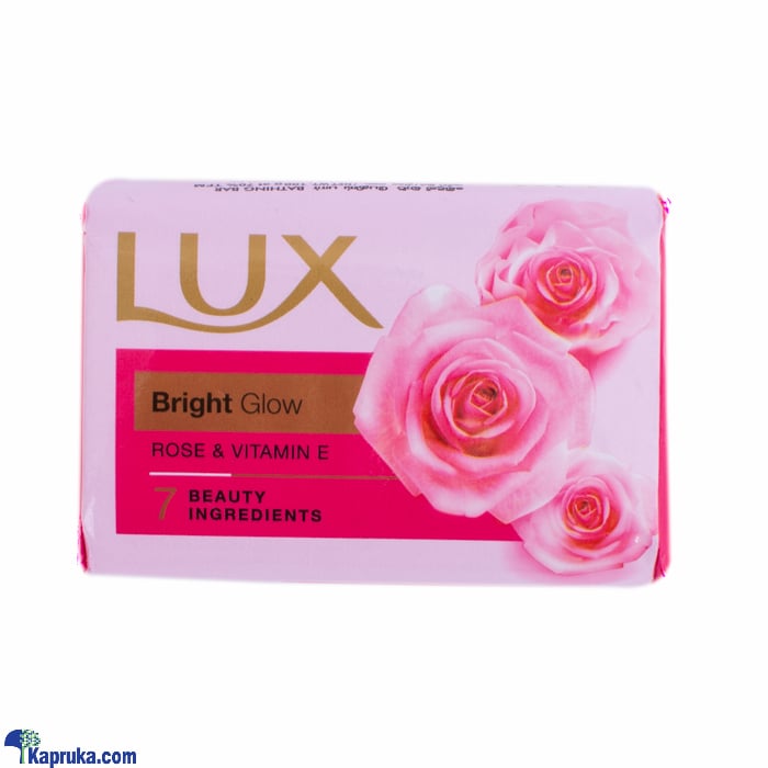 LUX Bright Glow (rose And Vitamin E ) 100g Online at Kapruka | Product# grocery002481