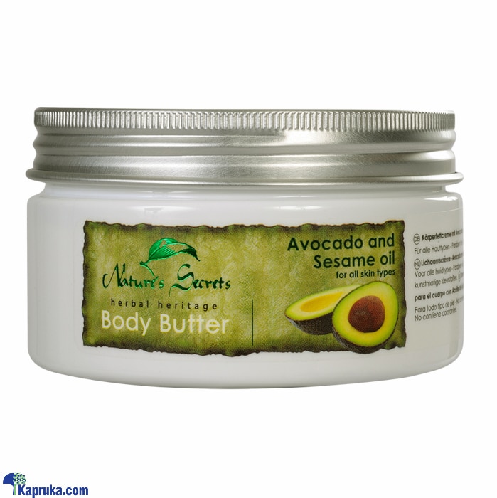 Nature's Secrets Herbal Heritage Body Butter - Avocado Sesame Oil 200ml Online at Kapruka | Product# cosmetics00940