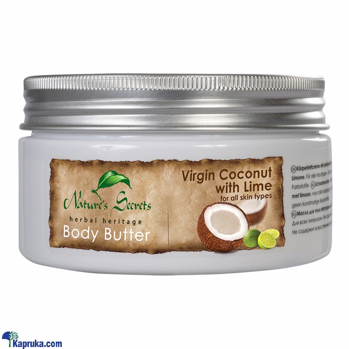 Nature's Secrets Herbal Heritage Body Butter Virgin Coconut With Lime 200ml Online at Kapruka | Product# cosmetics00937