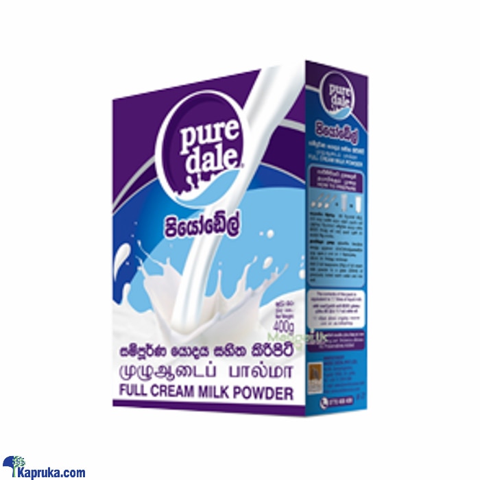 Pure Dale Full Cream Milk Powder 400g Online at Kapruka | Product# grocery002484