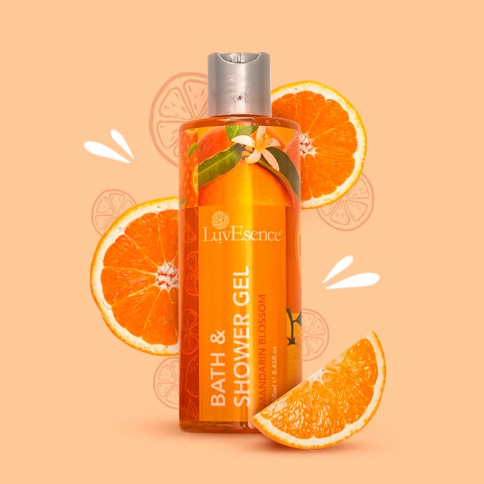 Luvesence Mandarin Blossom - Bath - Shower Gel 250ML Online at Kapruka | Product# cosmetics00905