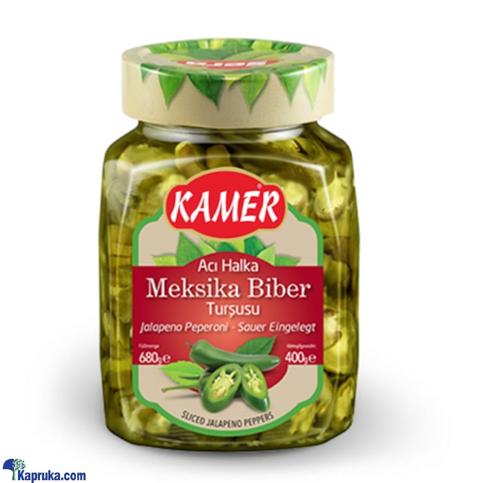 KAMER Jalapeno Peppers - 680g Online at Kapruka | Product# grocery002494