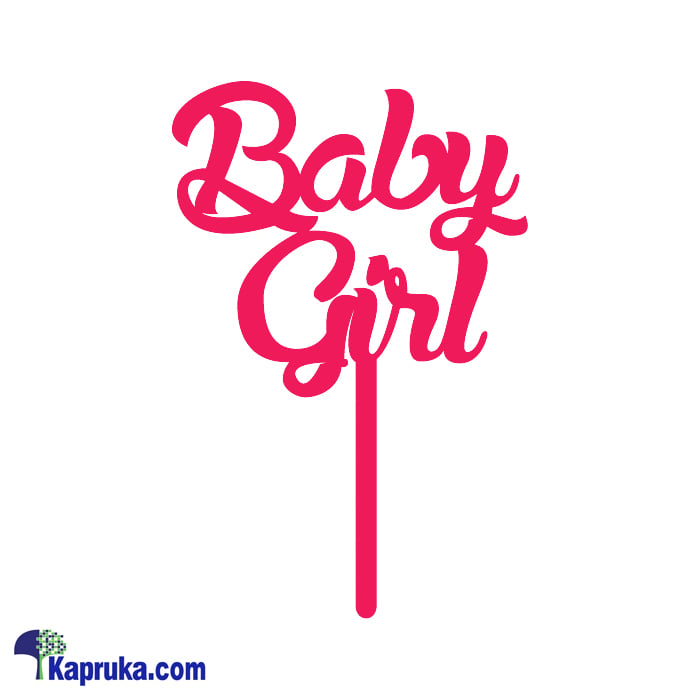 Baby Girl Cake Topper Online at Kapruka | Product# partyP00148