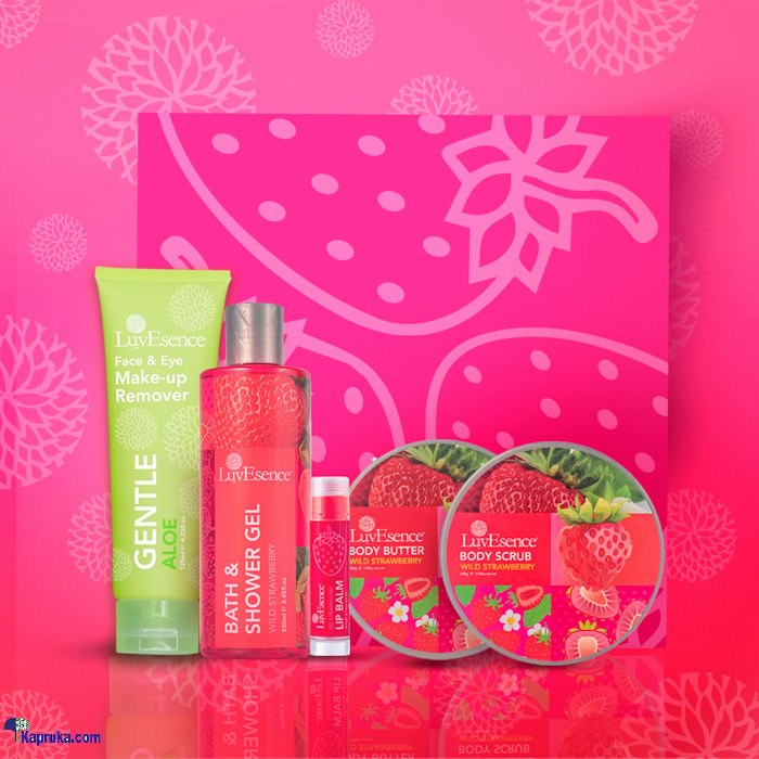 Luvesence Wild Strawberry Gift Set (35447) Online at Kapruka | Product# cosmetics00970