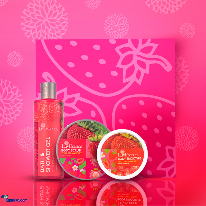 Luvesence Wild Strawberry Gift Set Online at Kapruka | Product# cosmetics00967