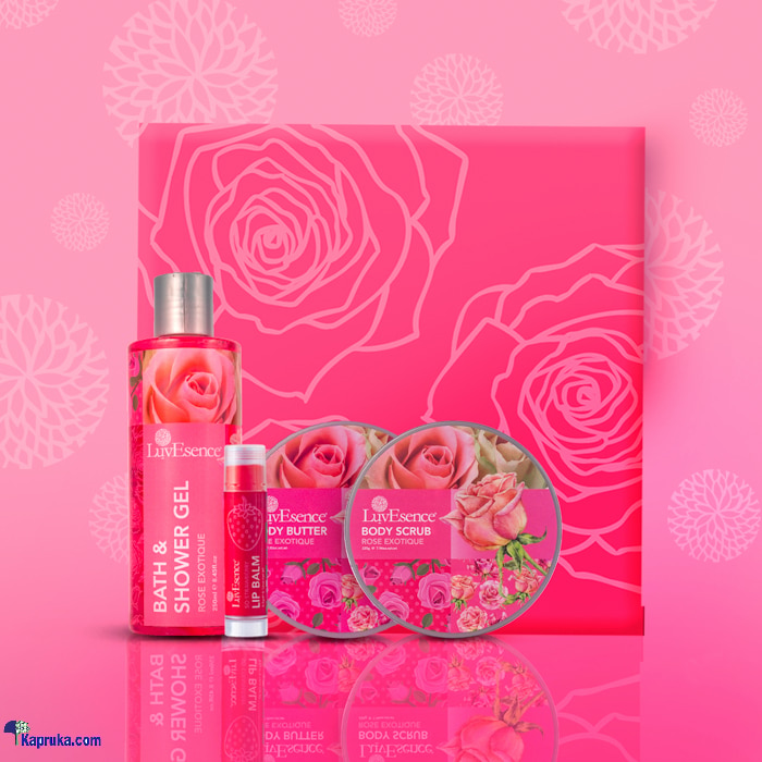 Luvesence Rose Gift Set Online at Kapruka | Product# cosmetics00971