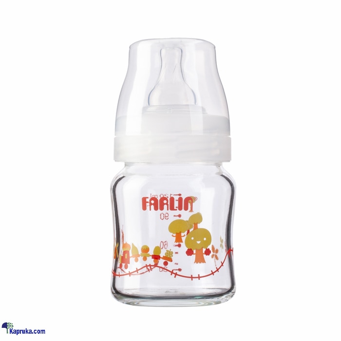 Farlin Wide Neck Glass Bottle 120ml - Baby Milk Bottel Online at Kapruka | Product# babypack00653