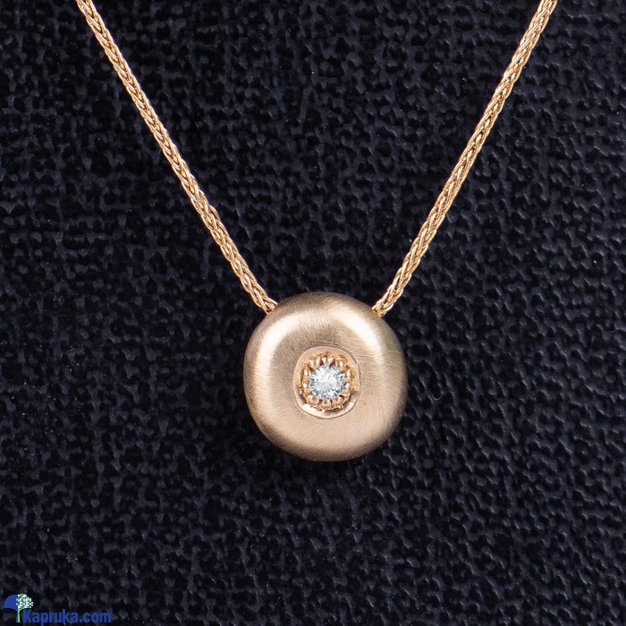 Alankara 14ky rose gold pendant with chain vvs1- g (18/11375) Online at Kapruka | Product# alankara00112