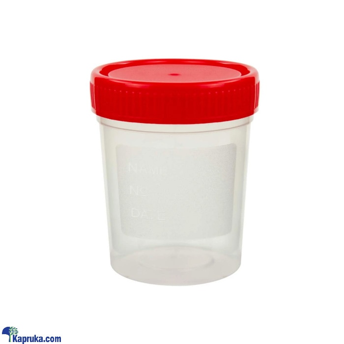 URINE CONTAINER WITH RED CAP - 60ML - STERILE Online at Kapruka | Product# pharmacy00118