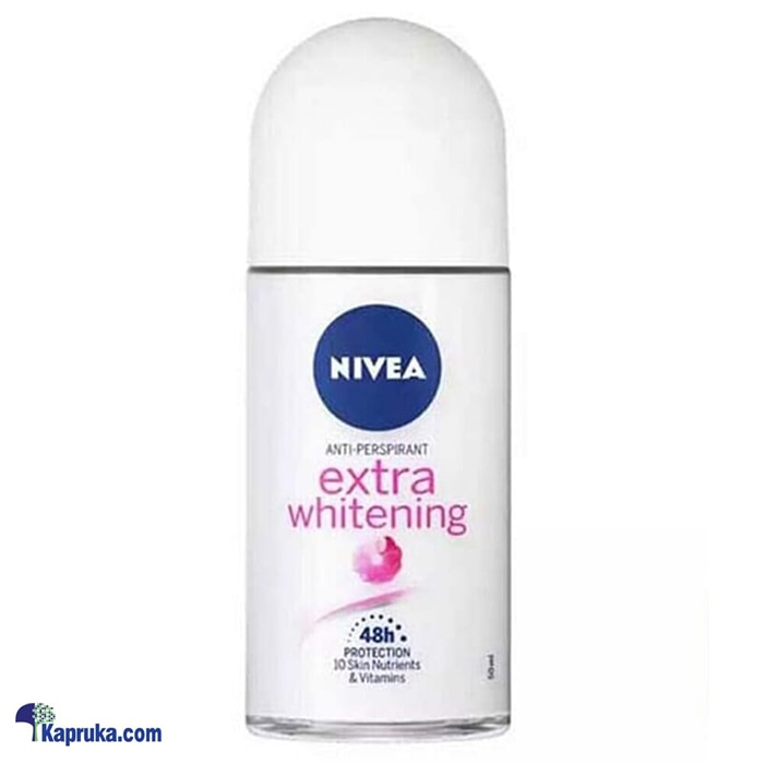 Nivea Deodorant Roll- On, Whitening Smooth Skin, 50ml Online at Kapruka | Product# cosmetics00981