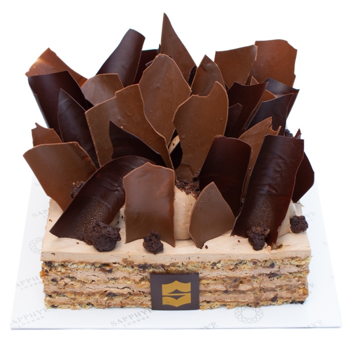 Shangri- La Peanut Butter Milk Chocolate Crunch Cake Online at Kapruka | Product# cakeSHG00153
