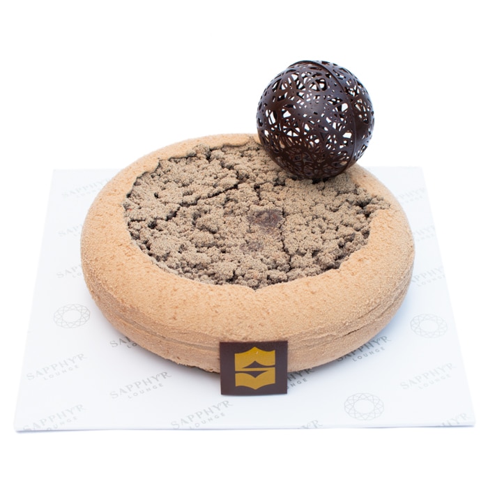 Shangri- La Coffee Chocolate Crumble Cake Online at Kapruka | Product# cakeSHG00152