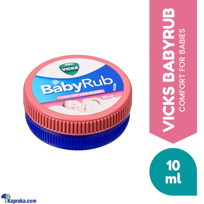 VICKS BABYRUB - 10ML Online at Kapruka | Product# pharmacy00139