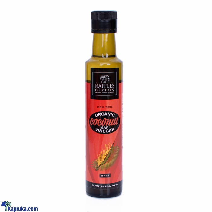 Raffles Organic Coconut Sap Vinegar - 250 Ml Bottle Online at Kapruka | Product# grocery002513