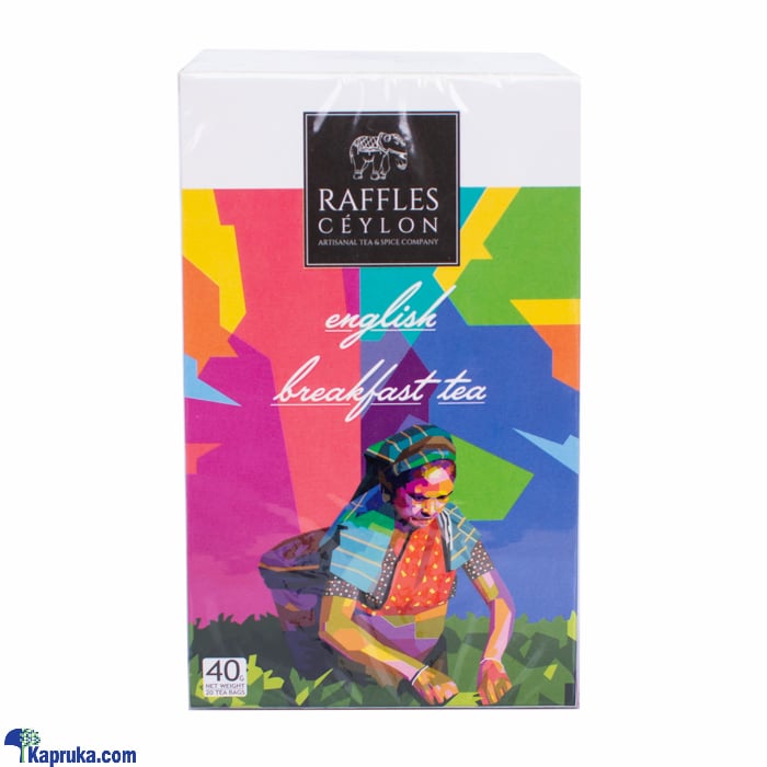 Raffles Ceylon English Breakfast Tea - 40gms Online at Kapruka | Product# grocery002520
