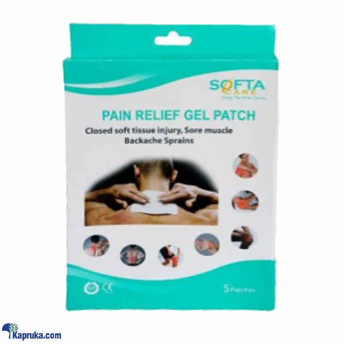 Softacare pain relief gel patch, 5 patches/Box- sq1306 Online at Kapruka | Product# pharmacy00157