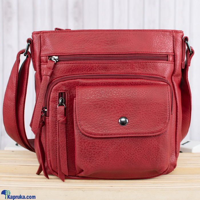 Ladies Shoulder Bag, Ladies Messanger Bag Red - 9939 Online at Kapruka | Product# fashion002559