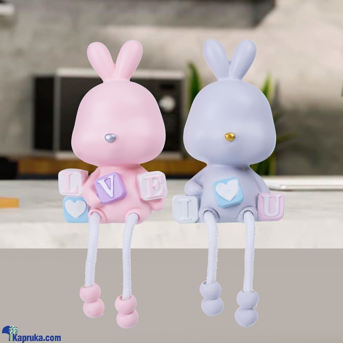 Sway Together - Rabbit Couple Figurine Ornament Online at Kapruka | Product# ornaments00886