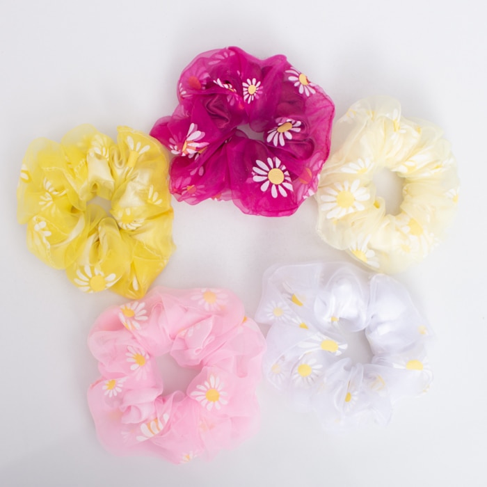 5 Pcs Cute Hair Scrunchies,colorful Hair Scrunchies Hair Scrunchy Ponytail Holder Accessories For Women And Girls Online at Kapruka | Product# fashion002613
