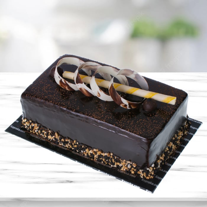 Resplendent Chocolate And Coffee Fudge Loafcake Online at Kapruka | Product# cake00KA001326