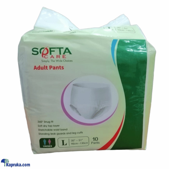 Adult Pant 10`s Pack `Softa Care MEDIUM Online at Kapruka | Product# pharmacy00174_TC1