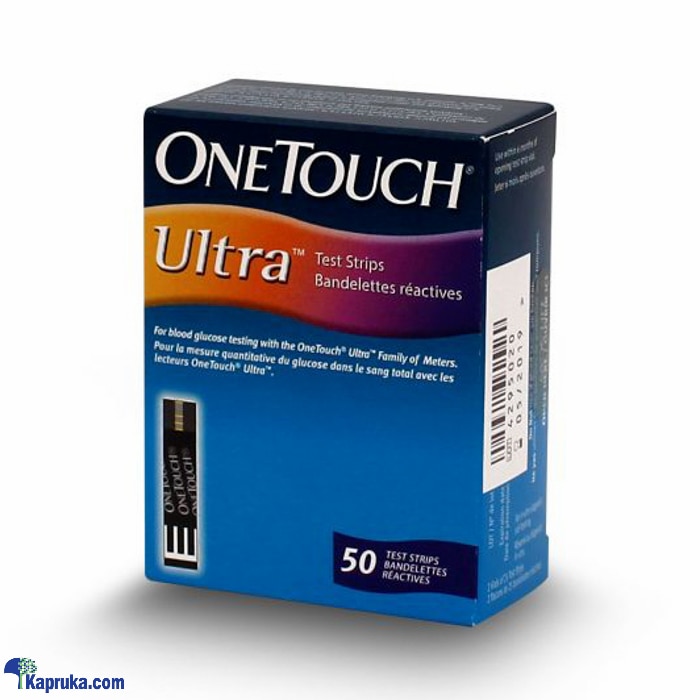 One Touch Ultra Glucose Testing Strips 50s Online at Kapruka | Product# pharmacy00177