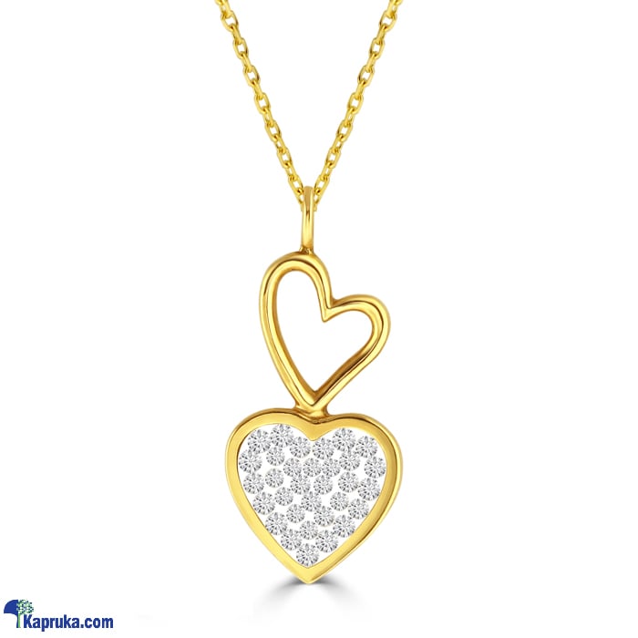 Diamond dreams 18kt yellow gold /Pendant with the chain ( 0.142 cts )  nv/1960/NL Online at Kapruka | Product# jewellerydd0110