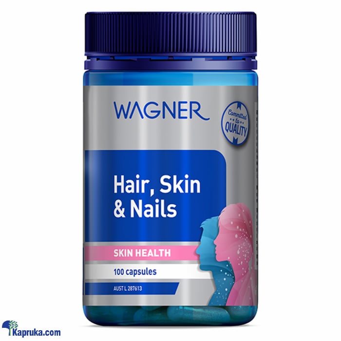 WAGNER HAIR, SKIN And NAILS 100 CAPSULES Online at Kapruka | Product# pharmacy00186