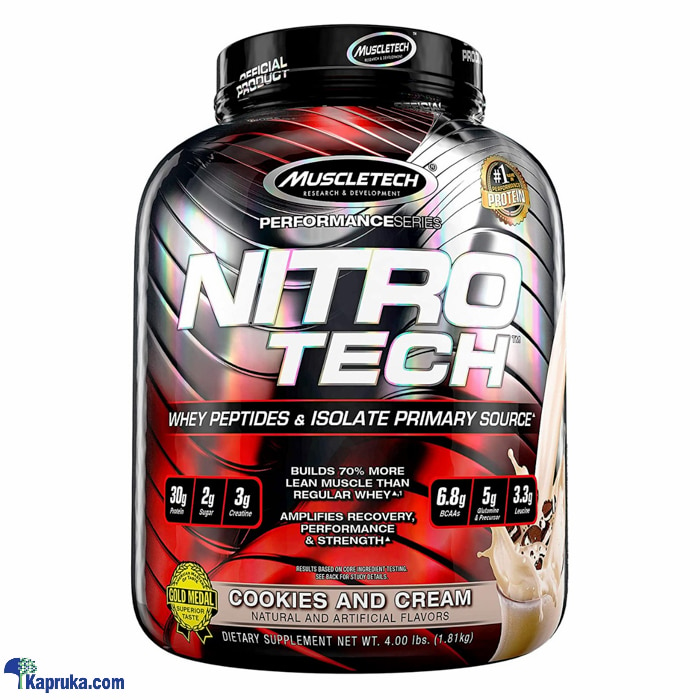 Muscletech Nitro Tech 4 Lbs Online at Kapruka | Product# pharmacy00212