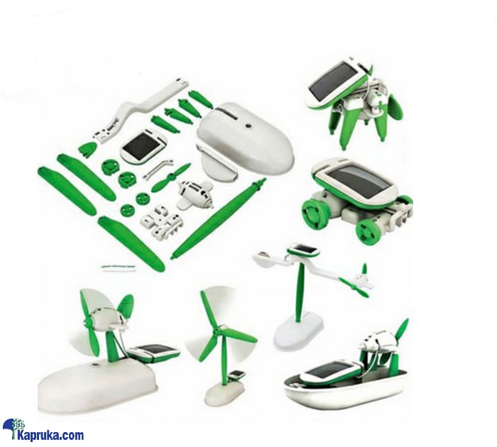 Robot Kits - 6 In 1 Educational Solar Kit - 2011 Online at Kapruka | Product# childrenP0793