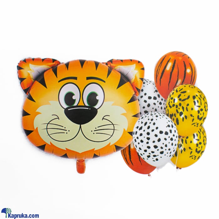 Jungle Animals, Tigger Balloons, Party Decoration Foil Balloon Set Of 7 Pcs- Kids Birthday, Chiller Party, Baby Shower Theme (tigger) Online at Kapruka | Product# baloonX00165