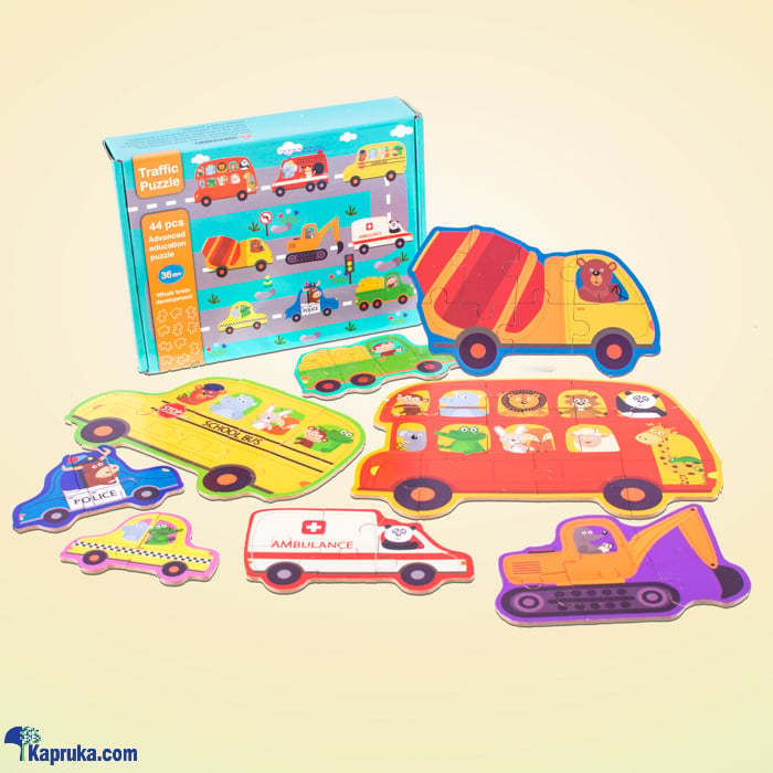 Wooden Vehicle Puzzle For Kids, Educational Wooden Toy, Lean Numbers With Jigsaw Puzzles Set Online at Kapruka | Product# childrenP0816