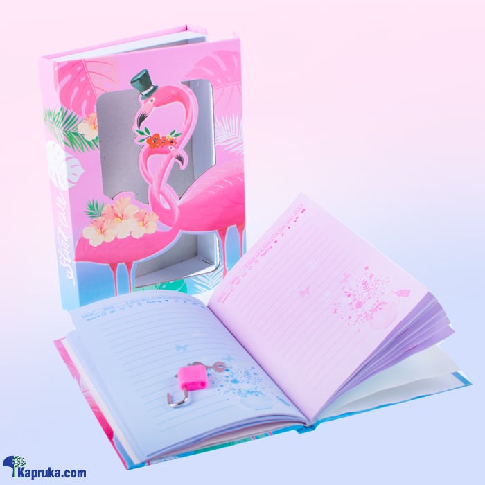 Flamingo Notebook, Secret Diary With Lock, Reversible Notebook Private Journal Magic Travel Journal Flamingo Notebook For Adults And Kids Online at Kapruka | Product# childrenP0806