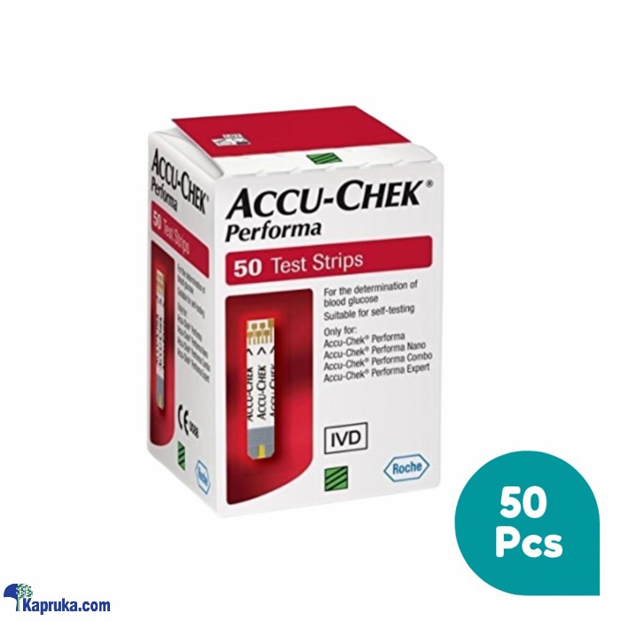 ACCU- CHEK PERFORMA TEST STRIPS - 50PCS Online at Kapruka | Product# pharmacy00268
