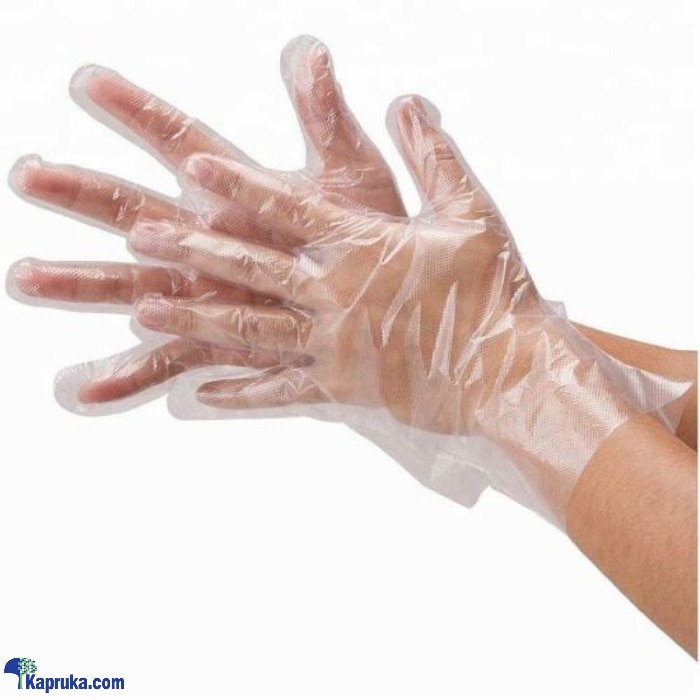 Disposable polythene gloves 100 pcs/ per box Online at Kapruka | Product# pharmacy00267