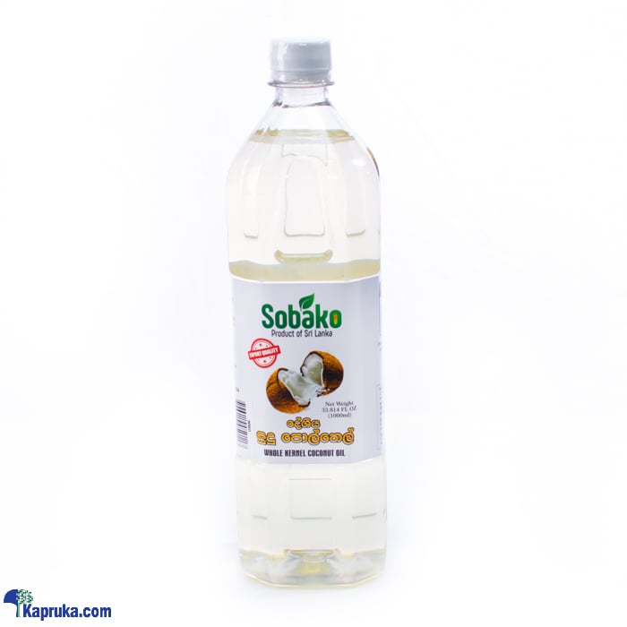 Sobako Whole Kernel Coconut Oil- 1000ml Online at Kapruka | Product# grocery002554