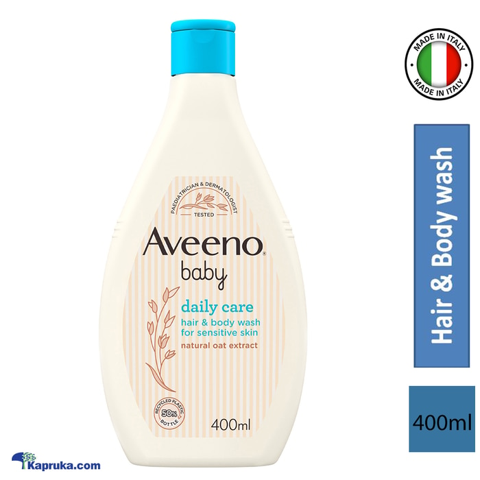 Aveeno Baby Daily Care Hair And Body Wash For Sensitive Skin - 400ml Online at Kapruka | Product# babypack00697