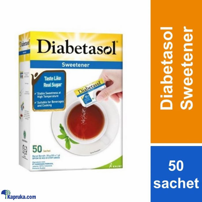 Diabetasol Sweetener 50 Sachets Online at Kapruka | Product# pharmacy00272