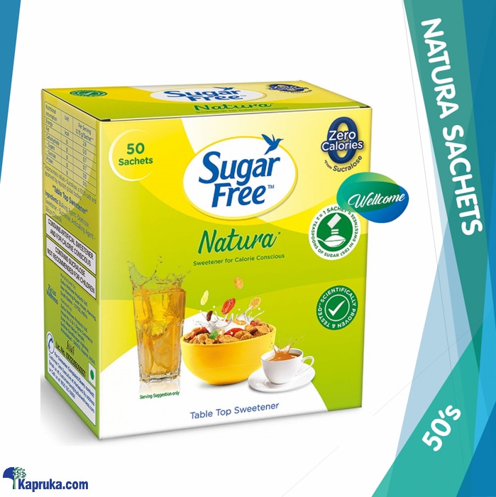 Sugar Free Natura Sugar Substitutes Sachets 50s- Wellness Online at Kapruka | Product# pharmacy00276