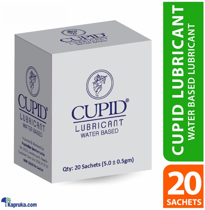 Cupid Lubricant Water Based (20x5gm) Online at Kapruka | Product# pharmacy00277