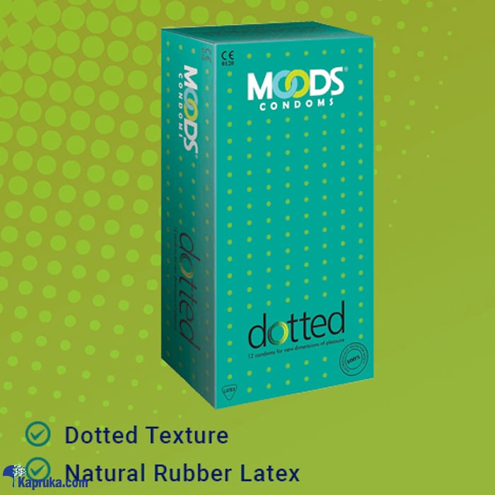 Moods Dotted Condoms - 12's Online at Kapruka | Product# pharmacy00279