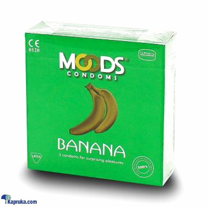 Moods Banana - 3's ( Flavored Condoms ) Online at Kapruka | Product# pharmacy00283