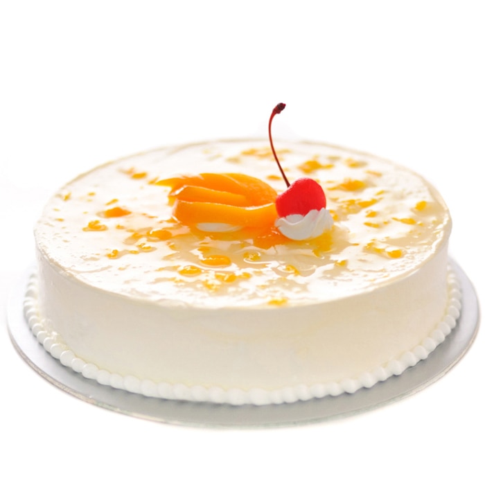 Sponge Peach Gateaux Cake (2.2lb) Online at Kapruka | Product# cakeSP00103