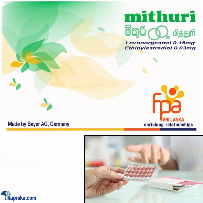 Mithuri- Oral Contraceptives (OCP) Online at Kapruka | Product# pharmacy00302