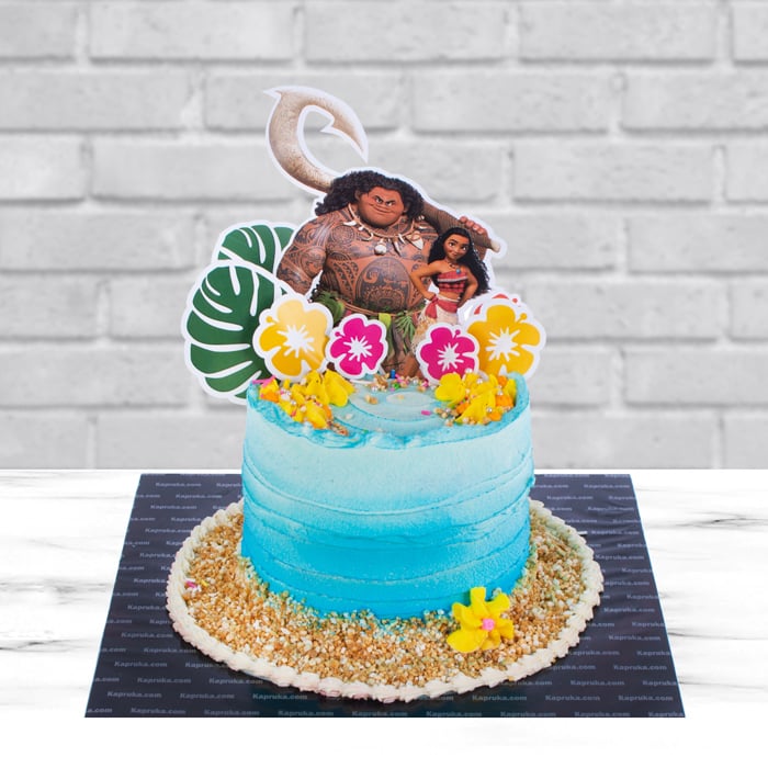 Moana's Adventure Cake Online at Kapruka | Product# cake00KA001358