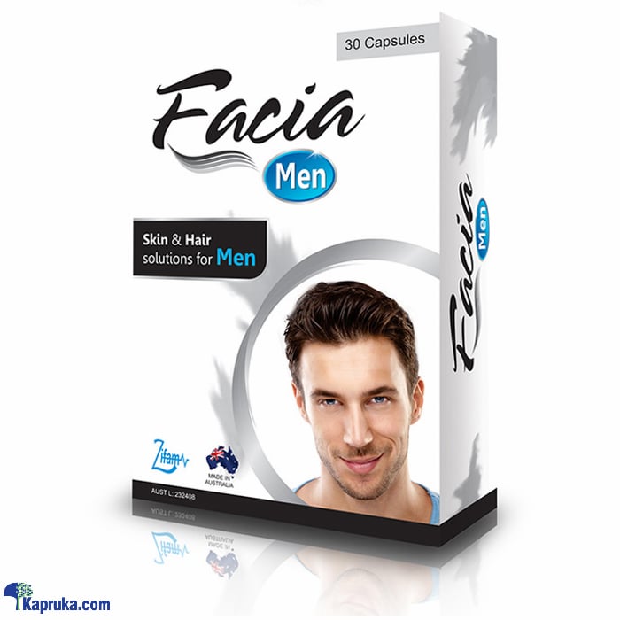FACIA Men 30 Capsules - Home Delivery In Sri Lanka Online at Kapruka | Product# pharmacy00305